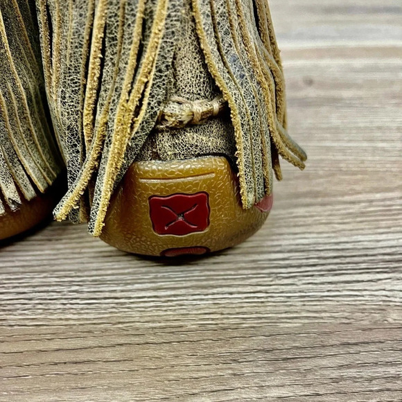 Twisted X Women's Tribal Fringe Driving Moccasins - Size 6.5 Left 7 Right - Picture 4 of 10